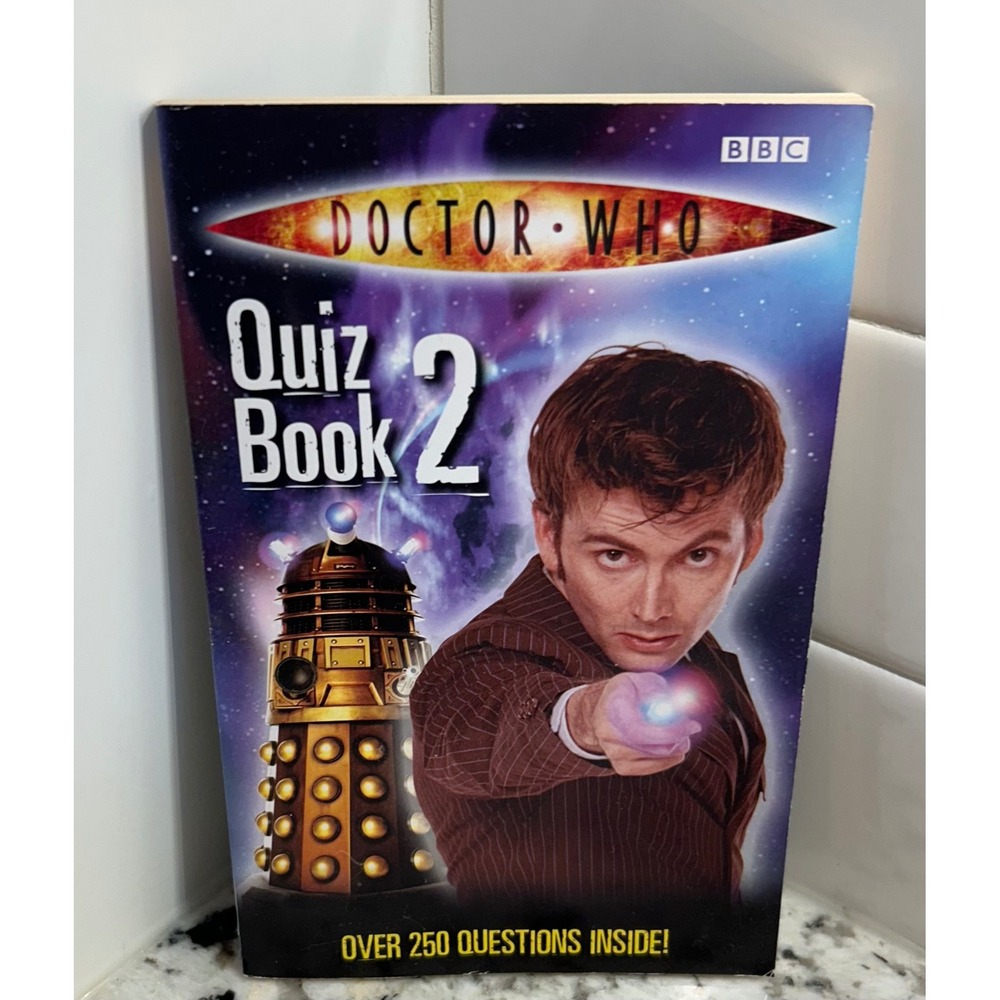 Doctor Who Quiz Book 2 Tenth Doctor David Tennant‎ BBC Trivia Paperback 2007